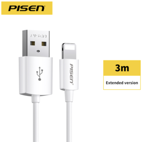 Lightning cable 3m PISEN